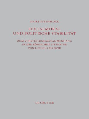 cover image of Sexualmoral und politische Stabilität